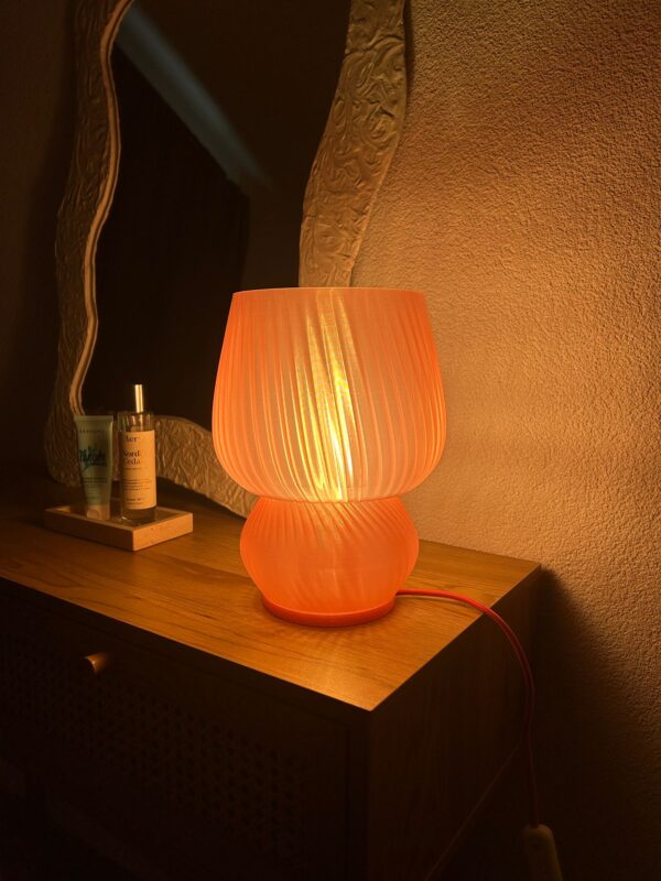 Lampe de chevet Lumina - Pêche