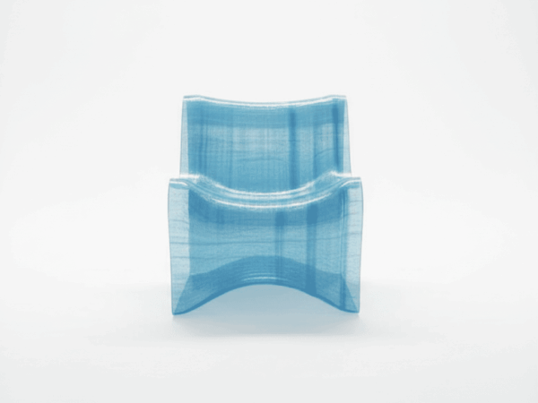 3d printed clear chair